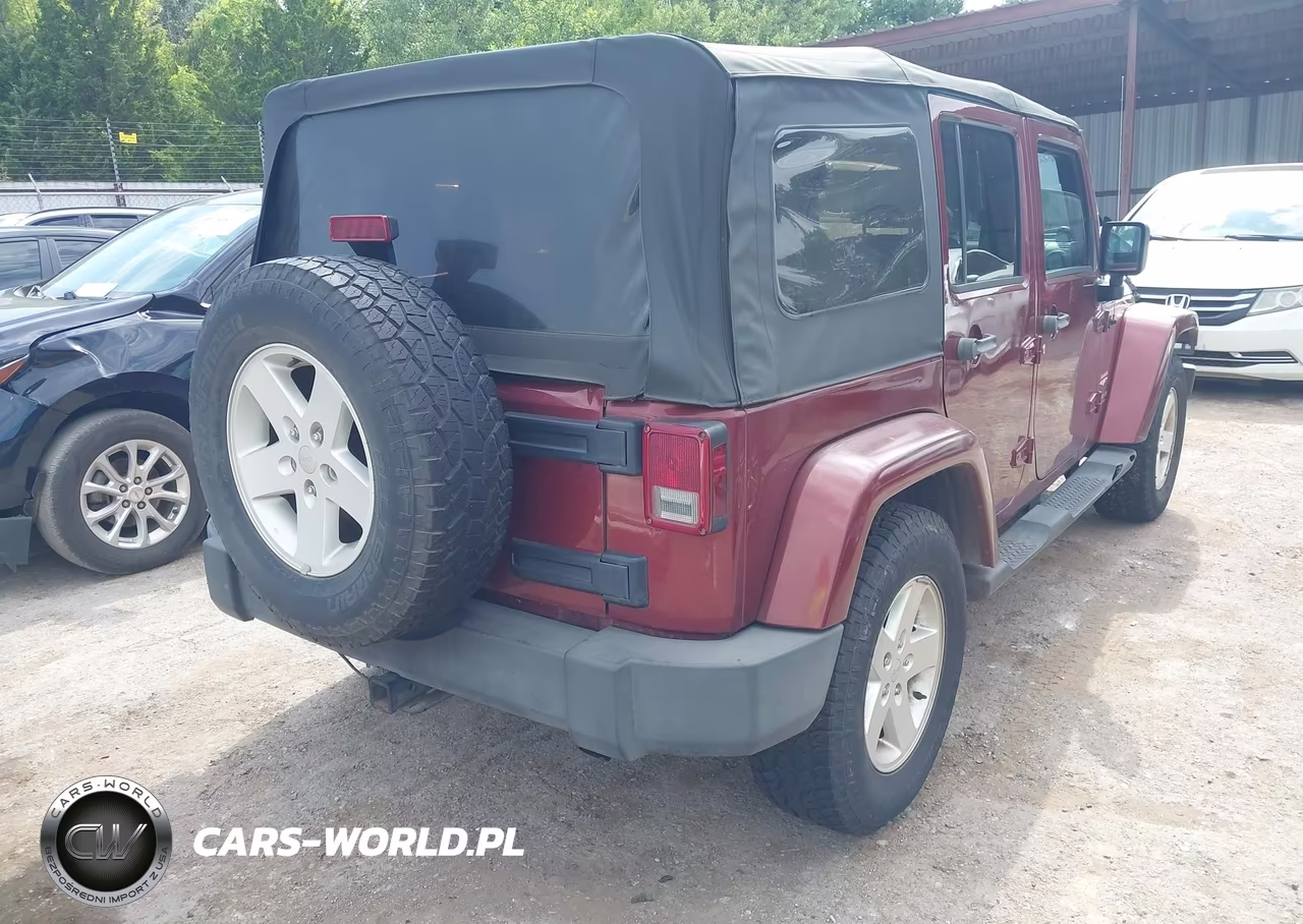 2007 Jeep Wrangler Unlimited Sahara VIN:1J4GB59197L181085 - 4