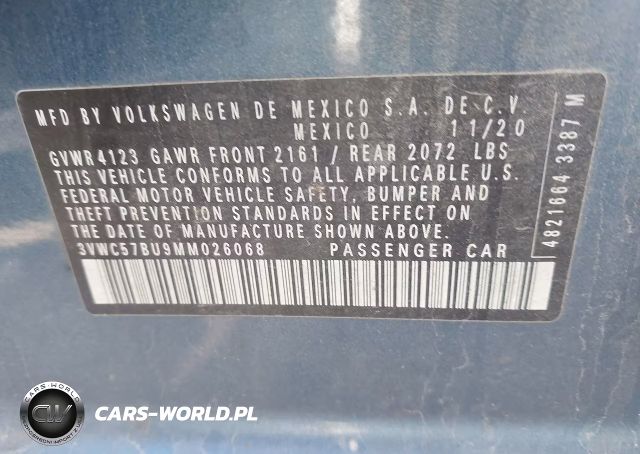 2021 Volkswagen Jetta 1.4T R-Line-1.4T Se-S VIN:3VWC57BU9MM026068 - 9