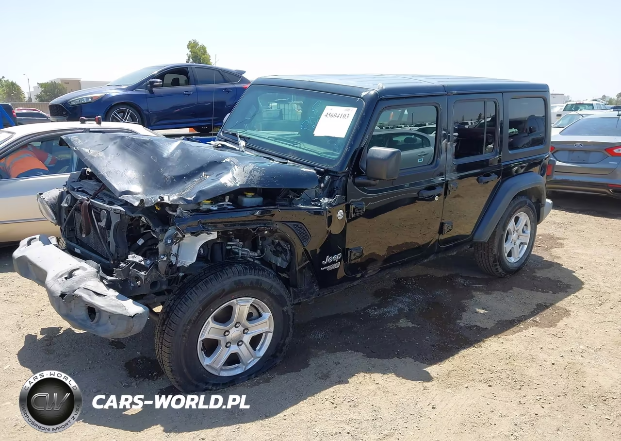 2019 Jeep Wrangler Unlimited Sport S 4X4 VIN:1C4HJXDNXKW622524 - 2