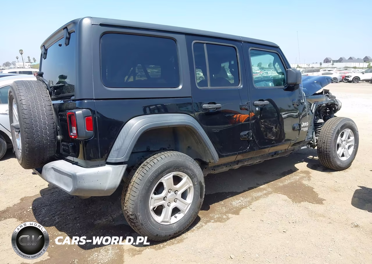 2019 Jeep Wrangler Unlimited Sport S 4X4 VIN:1C4HJXDNXKW622524 - 4