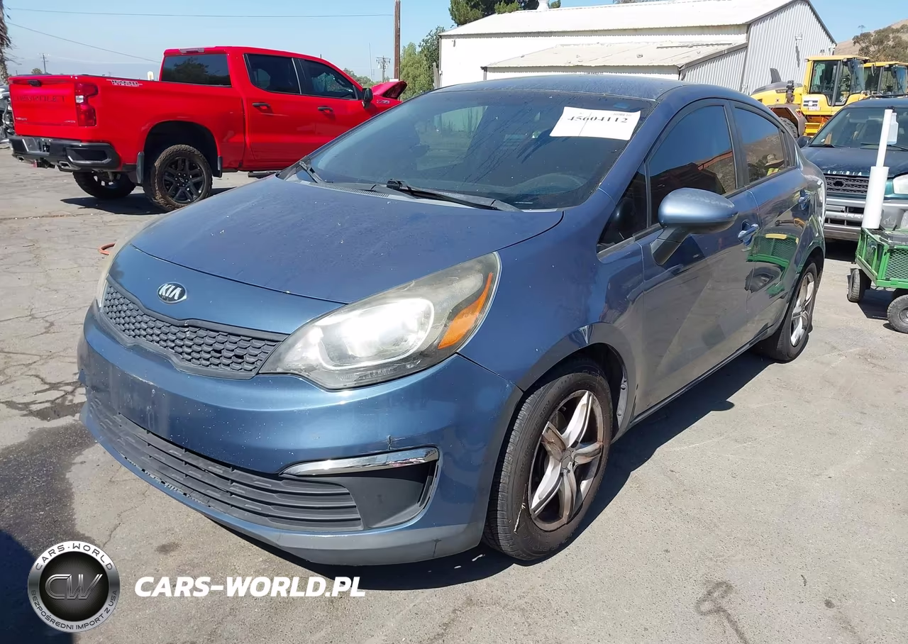 2016 Kia Rio Lx VIN:KNADM4A38G6539153 - 2