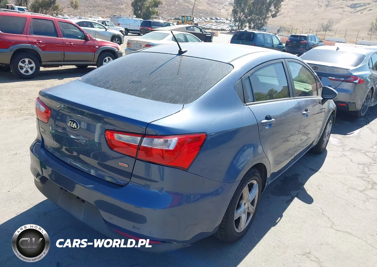 2016 Kia Rio Lx VIN:KNADM4A38G6539153 - 4