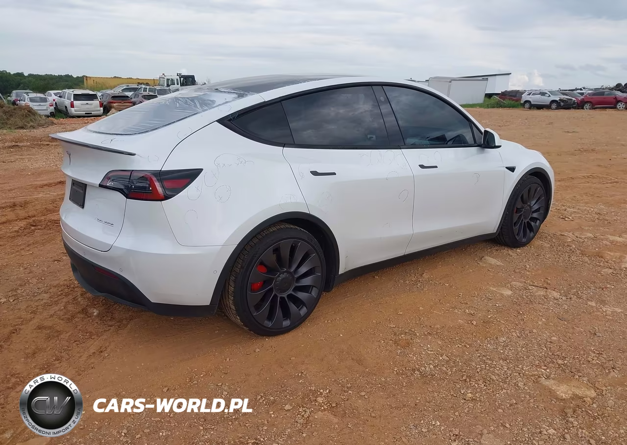 2021 Tesla Model Y Performance Dual Motor All-Wheel Drive VIN:5YJYGDEF4MF230179 - 4