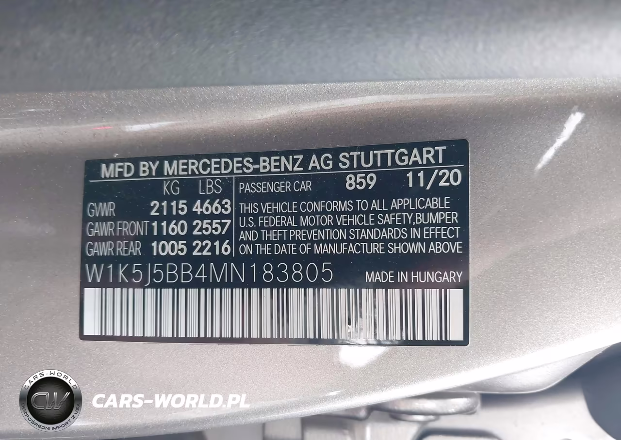 2021 Mercedes-Benz Amg Cla 35 4Matic VIN:W1K5J5BB4MN183805 - 9