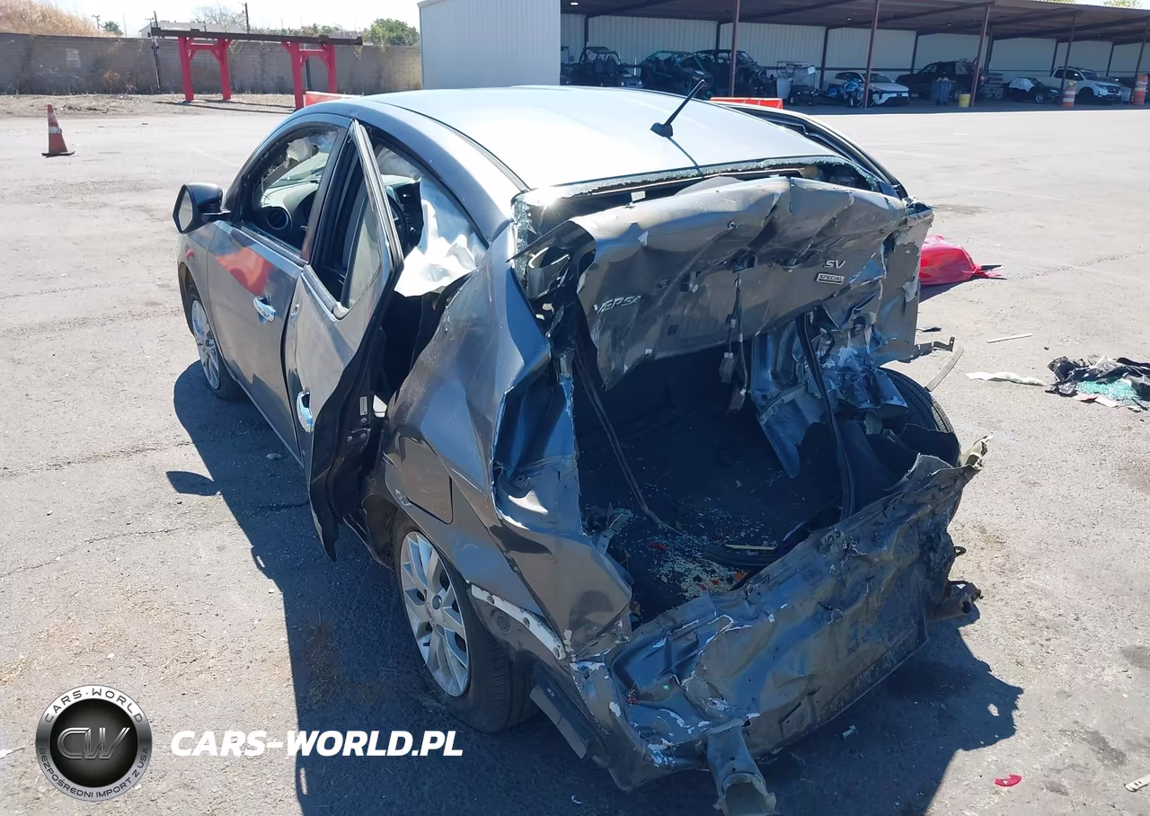 2018 Nissan Versa 1.6 Sv VIN:3N1CN7AP5JL882146 - 3