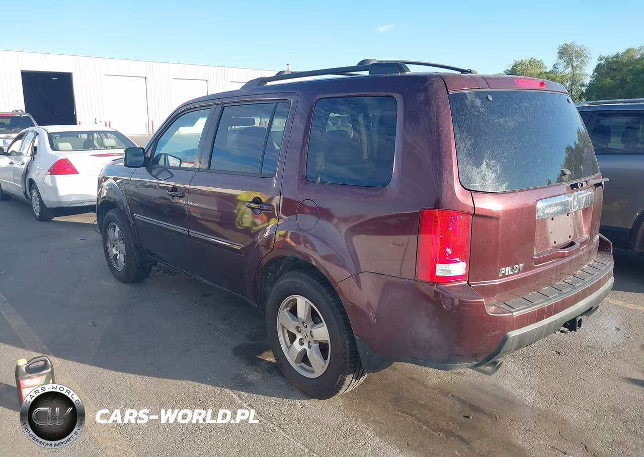 2011 Honda Pilot Ex-L VIN:5FNYF4H6XBB008841 - 3