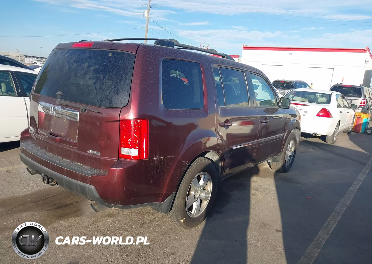 2011 Honda Pilot Ex-L VIN:5FNYF4H6XBB008841 - 4