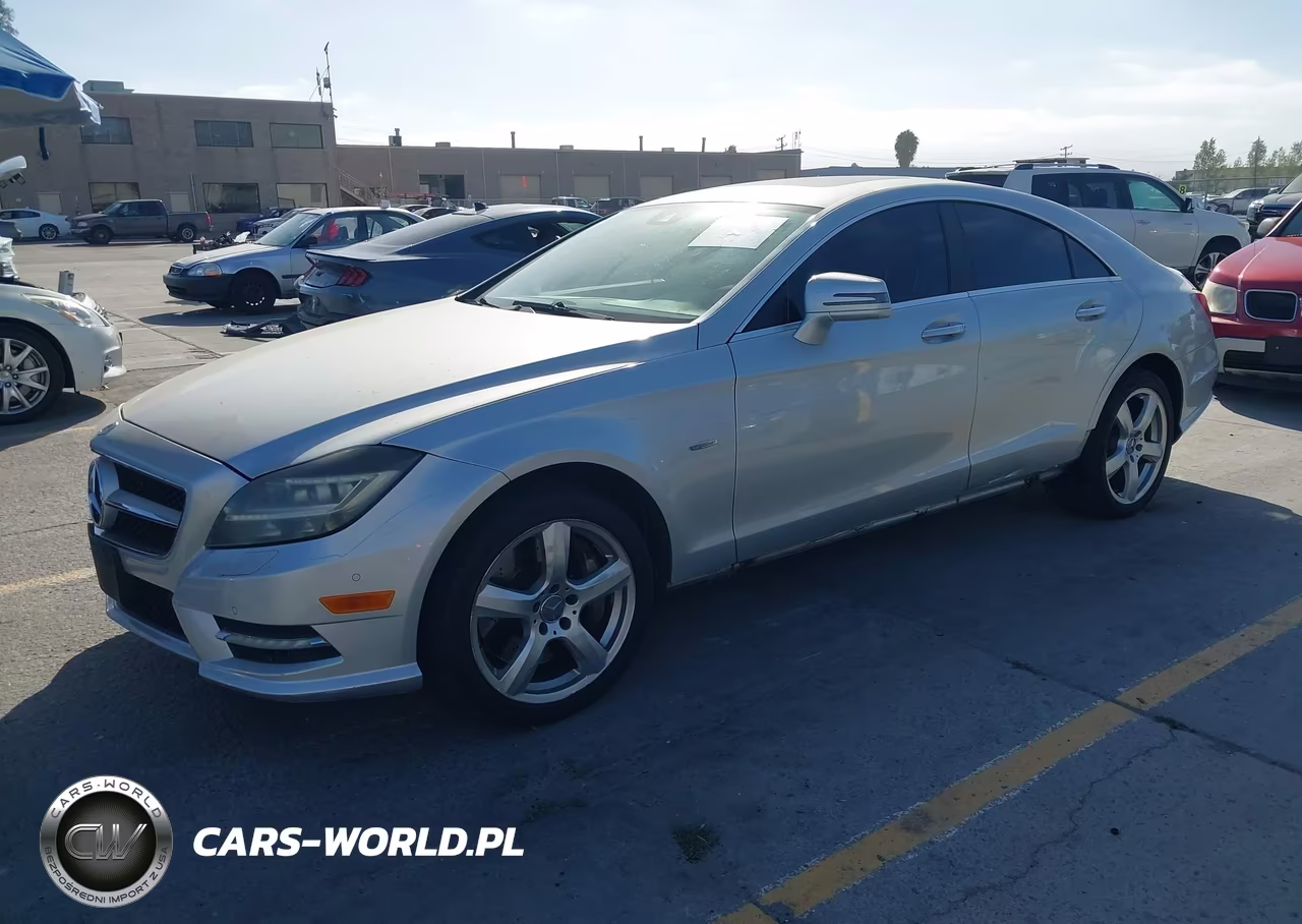 2012 Mercedes-Benz Cls 550 VIN:WDDLJ7DB3CA040740 - 2