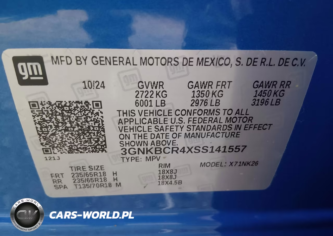 2025 Chevrolet Blazer Fwd 2Lt VIN:3GNKBCR4XSS141557 - 9