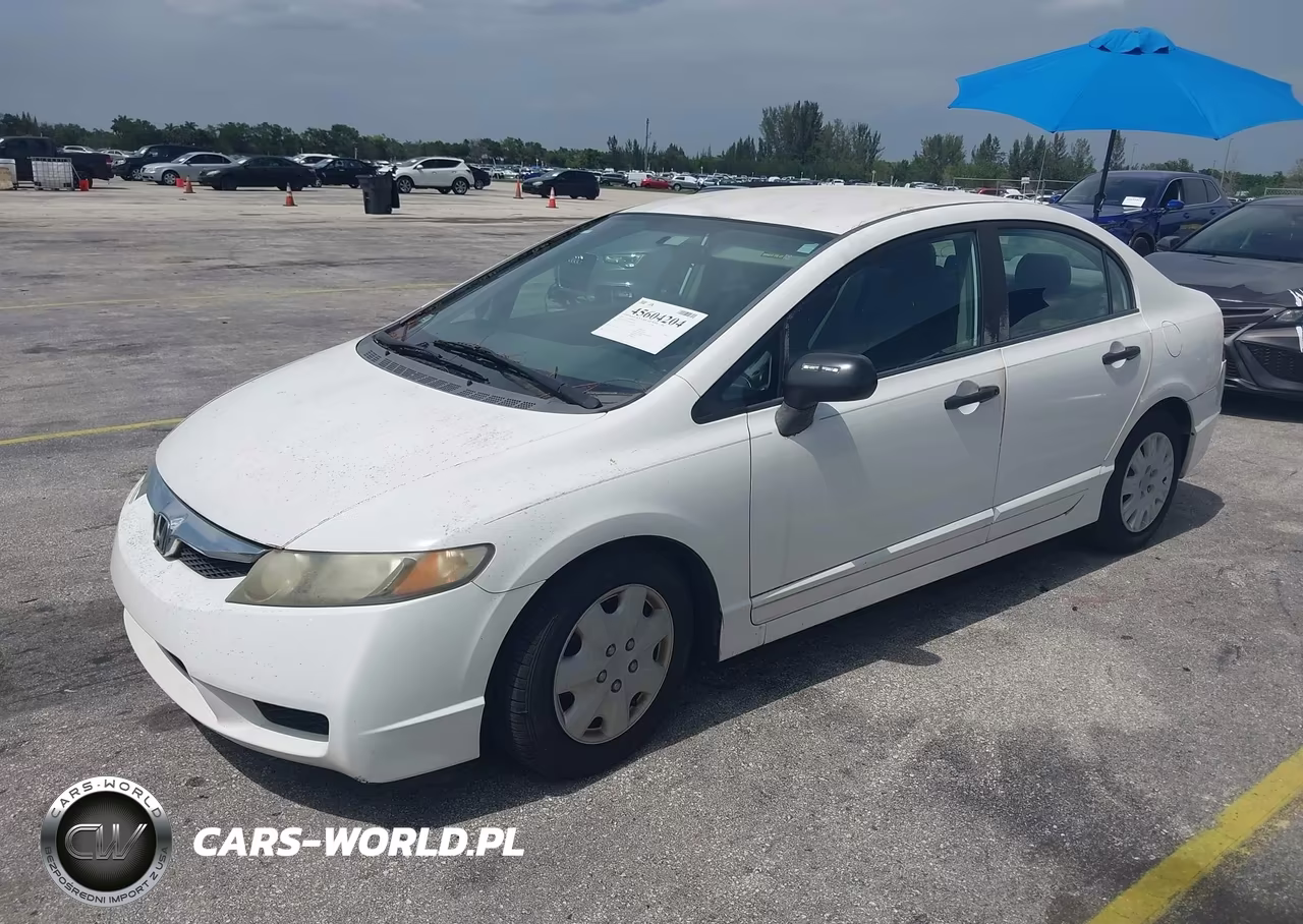 2010 Honda Civic Vp VIN:2HGFA1F33AH524787 - 2