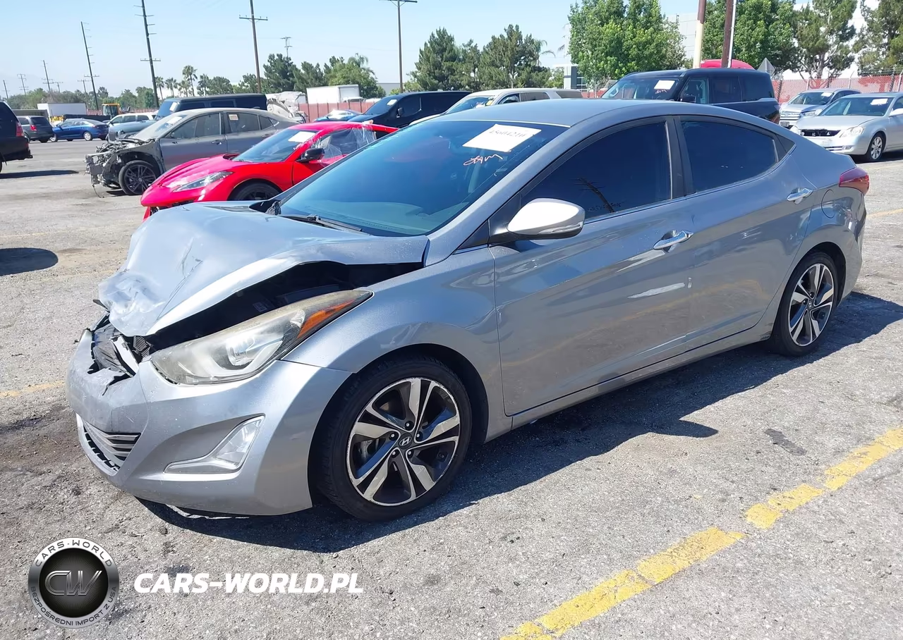 2014 Hyundai Elantra Limited VIN:KMHDH4AE6EU121820 - 2