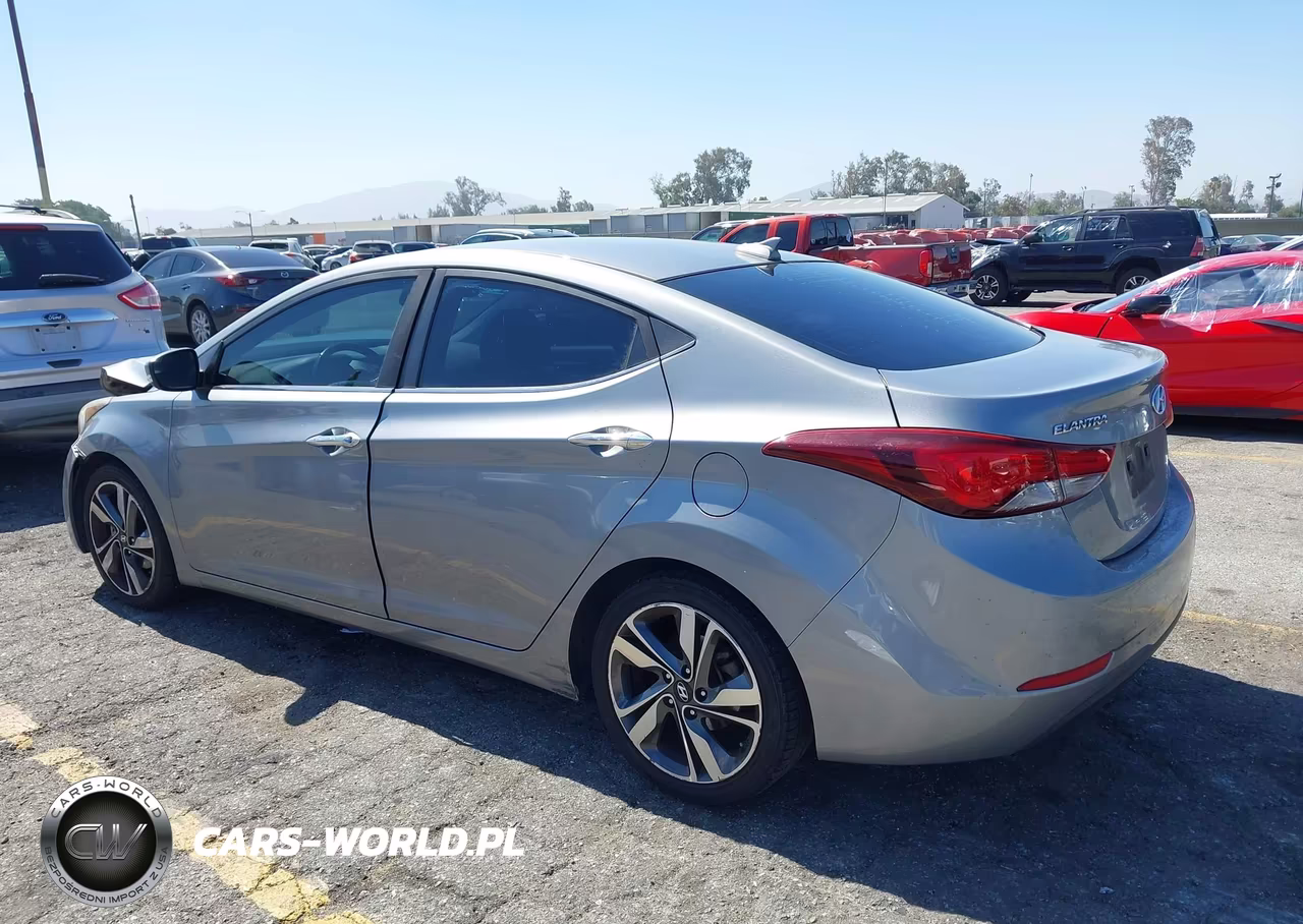 2014 Hyundai Elantra Limited VIN:KMHDH4AE6EU121820 - 3