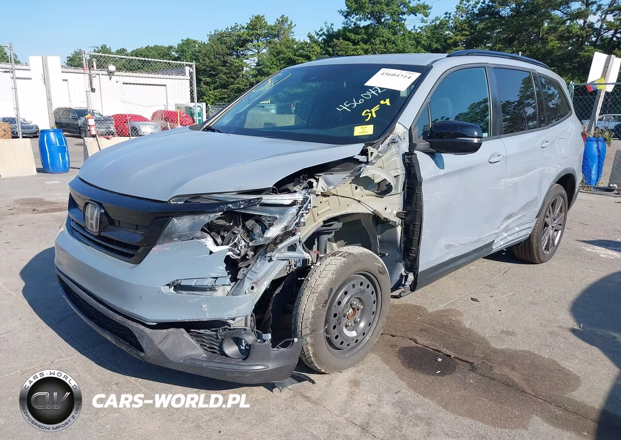 2022 Honda Pilot 2Wd Sport VIN:5FNYF5H32NB029070 - 2