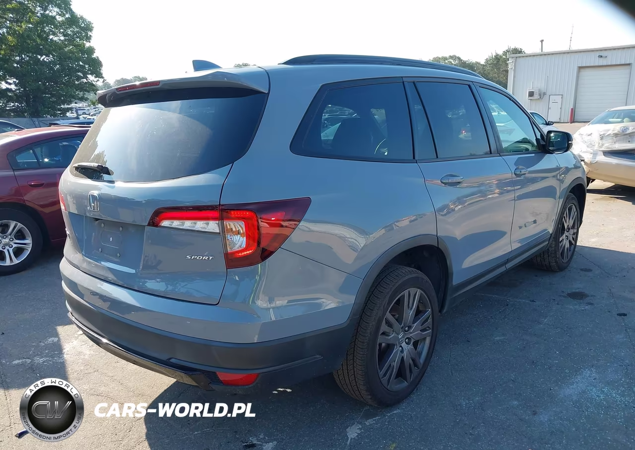 2022 Honda Pilot 2Wd Sport VIN:5FNYF5H32NB029070 - 4