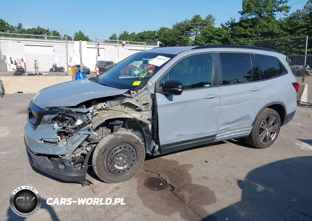 2022 Honda Pilot 2Wd Sport VIN:5FNYF5H32NB029070 - 6