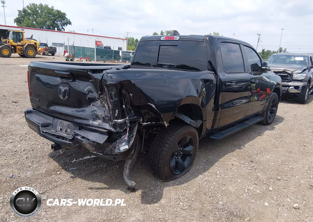 2019 Ram 1500 Big Horn-Lone Star 4X4 5'7 Box VIN:1C6RRFFG0KN873698 - 4