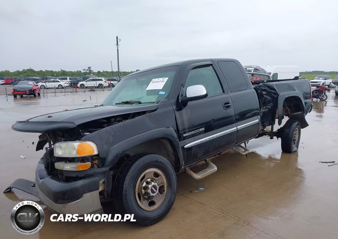 2001 GMC Sierra 2500Hd Sle VIN:1GTHC29U21E336913 - 2