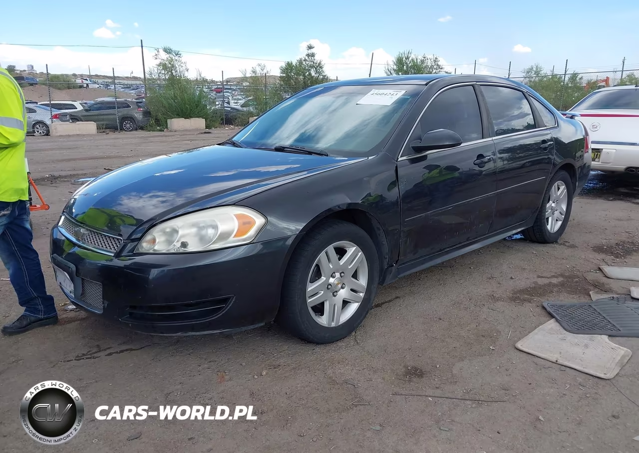 2012 Chevrolet Impala Lt VIN:2G1WB5E33C1112877 - 2