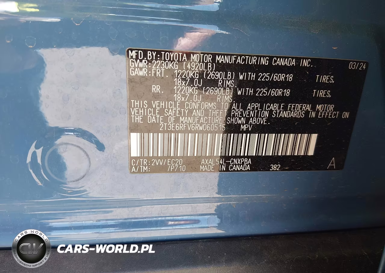 2024 Toyota Rav4 Hybrid Xse VIN:2T3E6RFV6RW060515 - 9