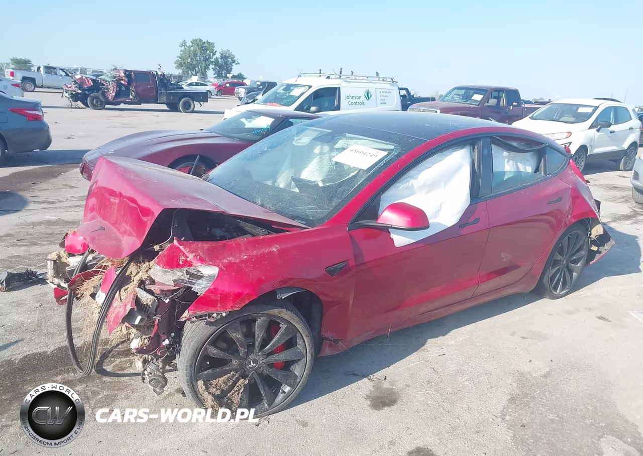 2019 Tesla Model 3 Long Range-Performance VIN:5YJ3E1EBXKF393024 - 2