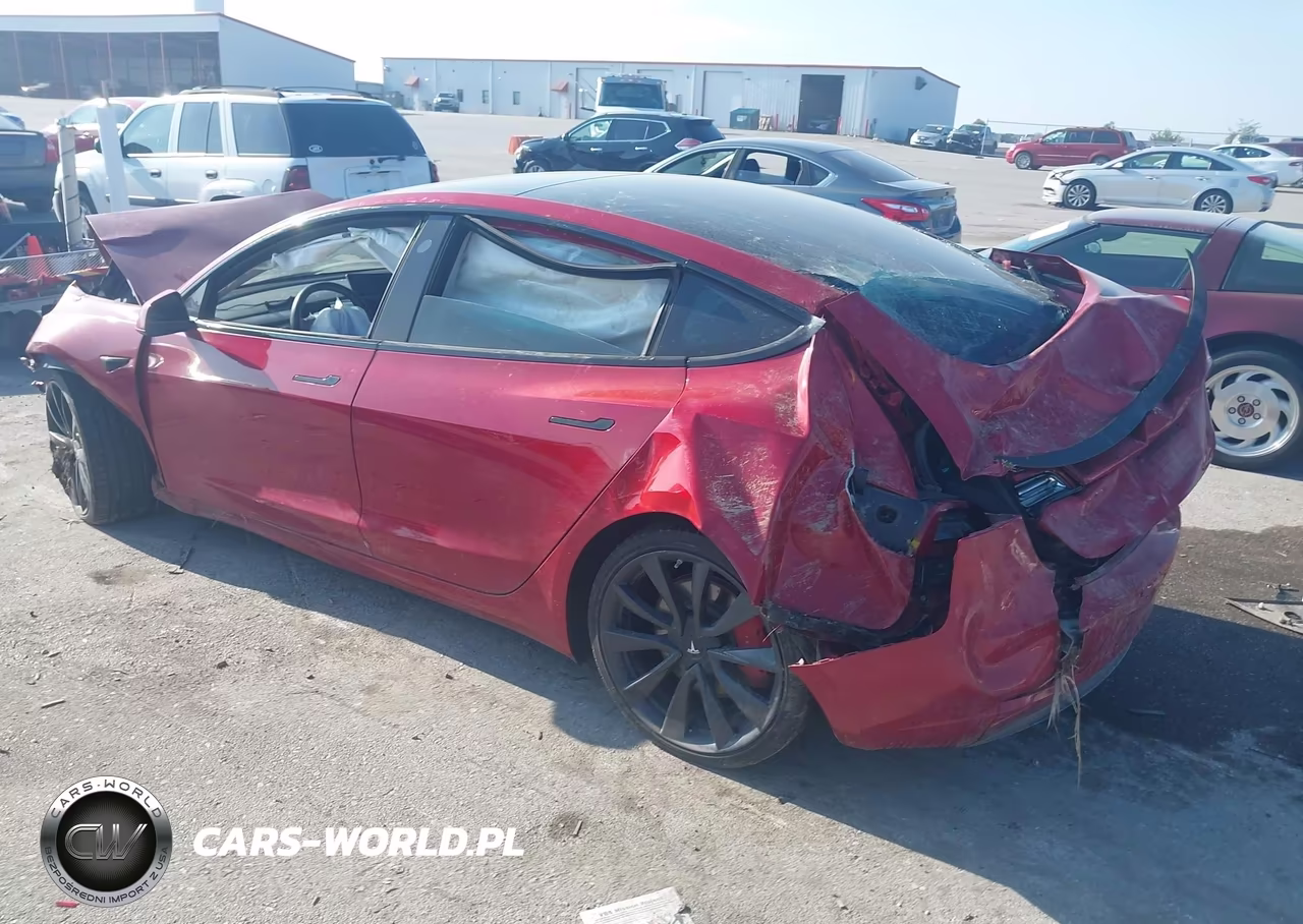 2019 Tesla Model 3 Long Range-Performance VIN:5YJ3E1EBXKF393024 - 3