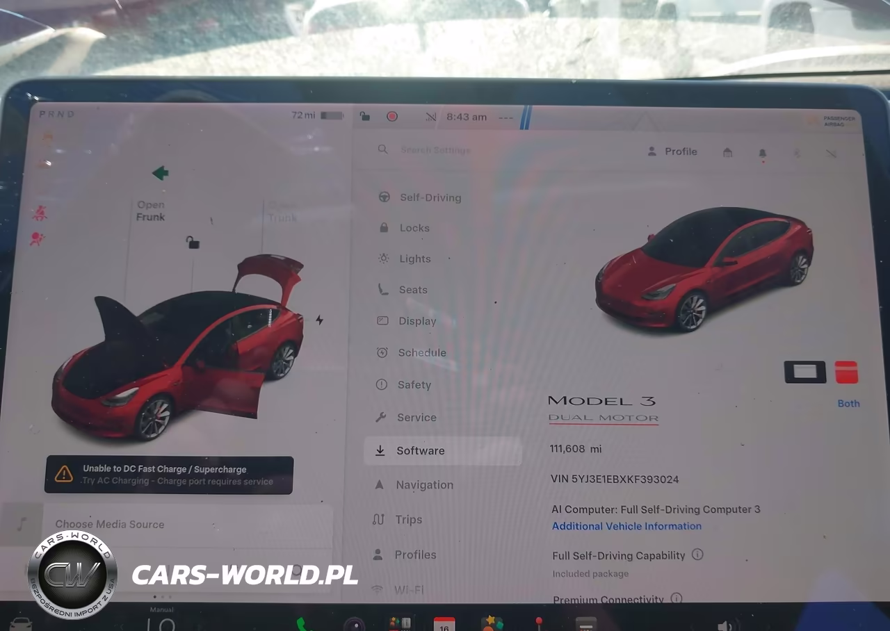 2019 Tesla Model 3 Long Range-Performance VIN:5YJ3E1EBXKF393024 - 7