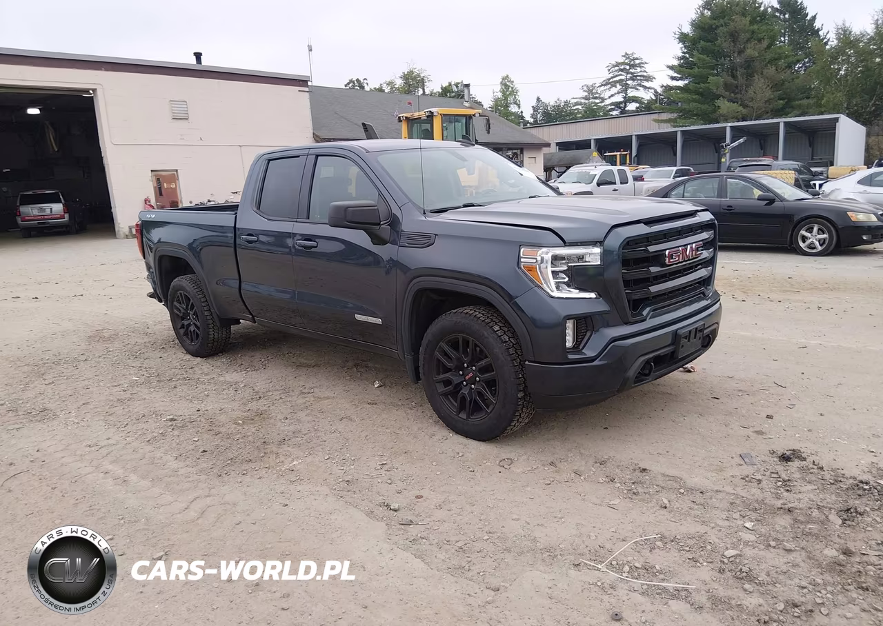 2021 GMC Sierra 1500 4Wd Standard Box Elevation