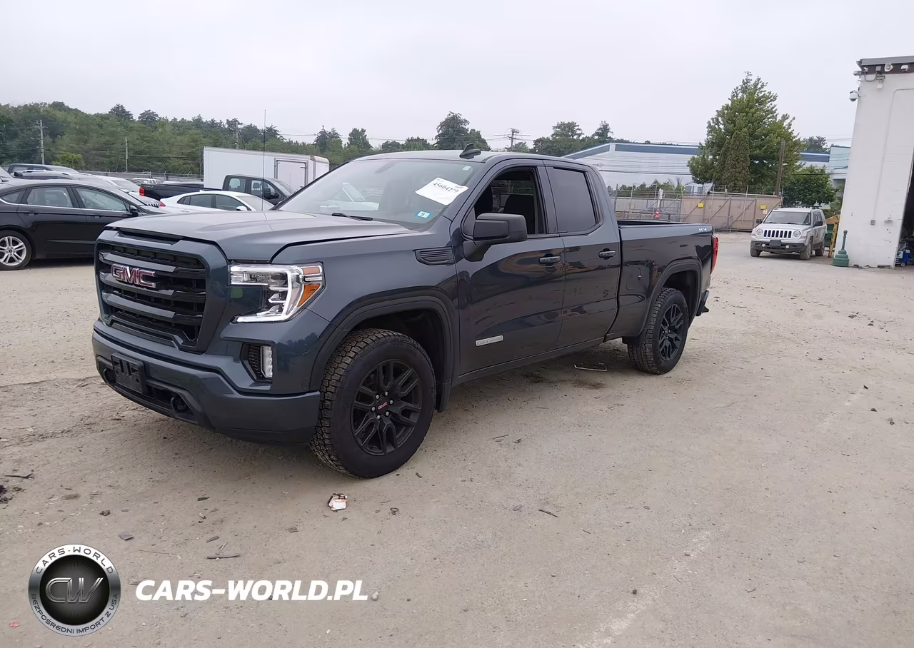 2021 GMC Sierra 1500 4Wd Standard Box Elevation VIN:1GTR9CEK1MZ427598 - 2