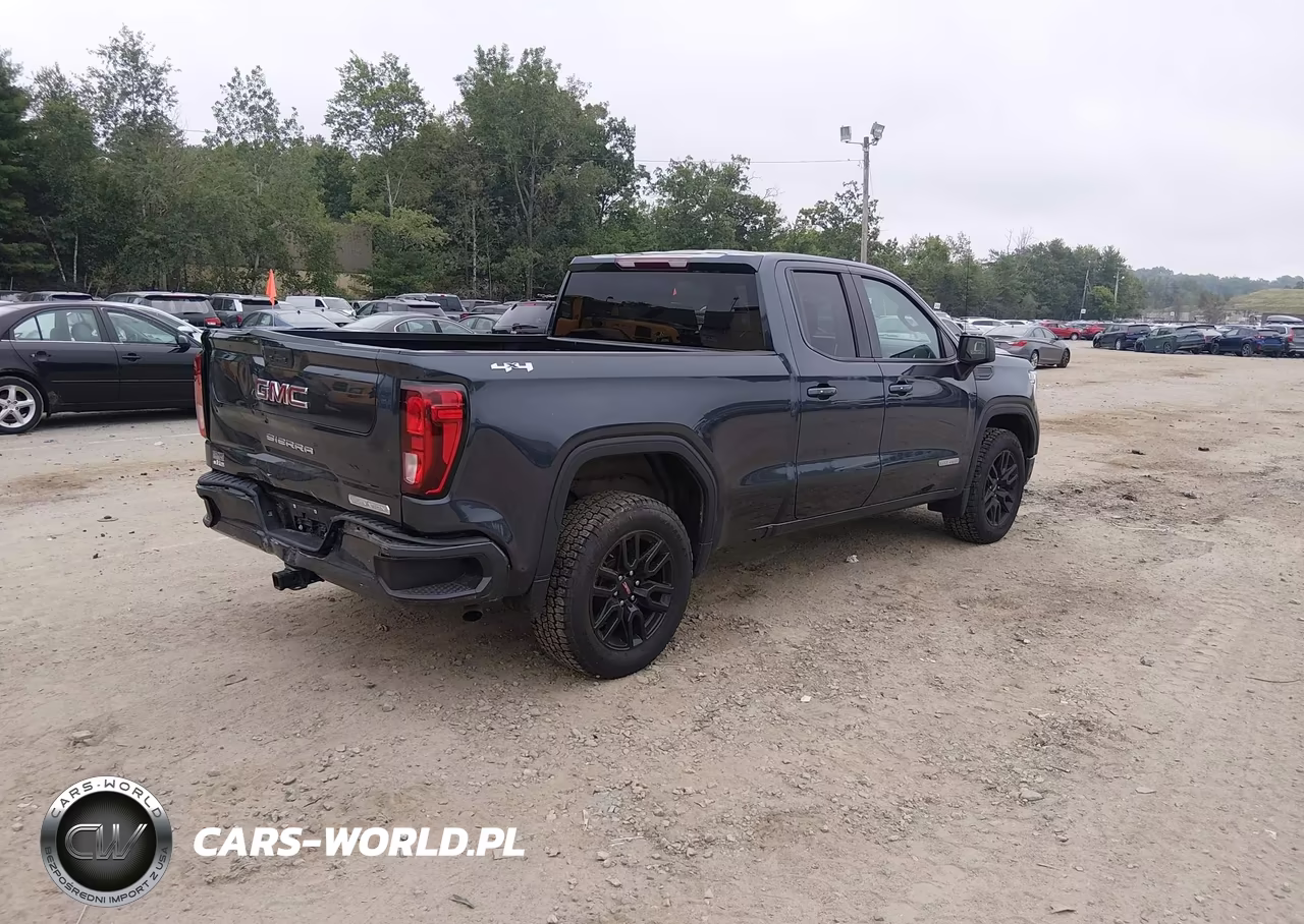 2021 GMC Sierra 1500 4Wd Standard Box Elevation VIN:1GTR9CEK1MZ427598 - 4