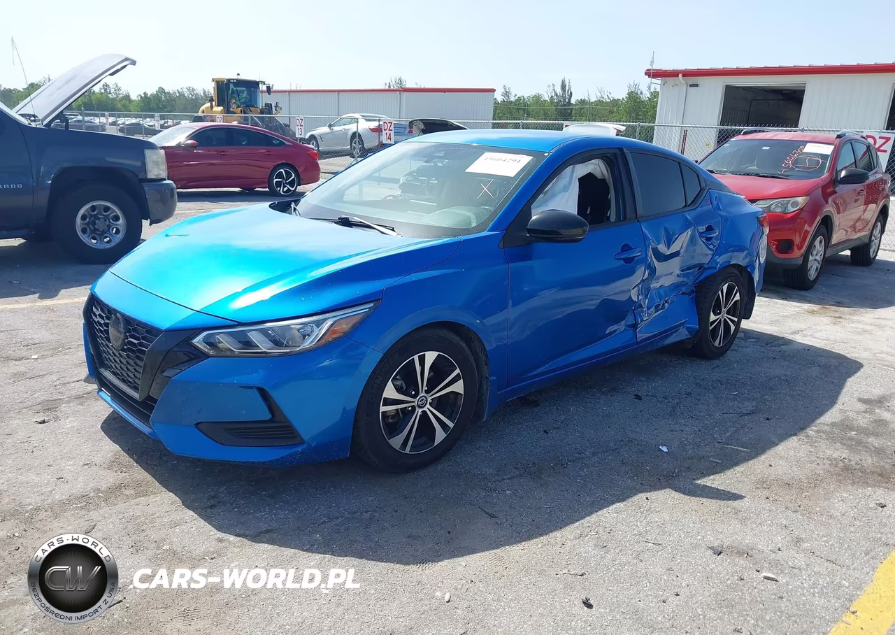 2020 Nissan Sentra Sv Xtronic Cvt VIN:3N1AB8CVXLY277255 - 2