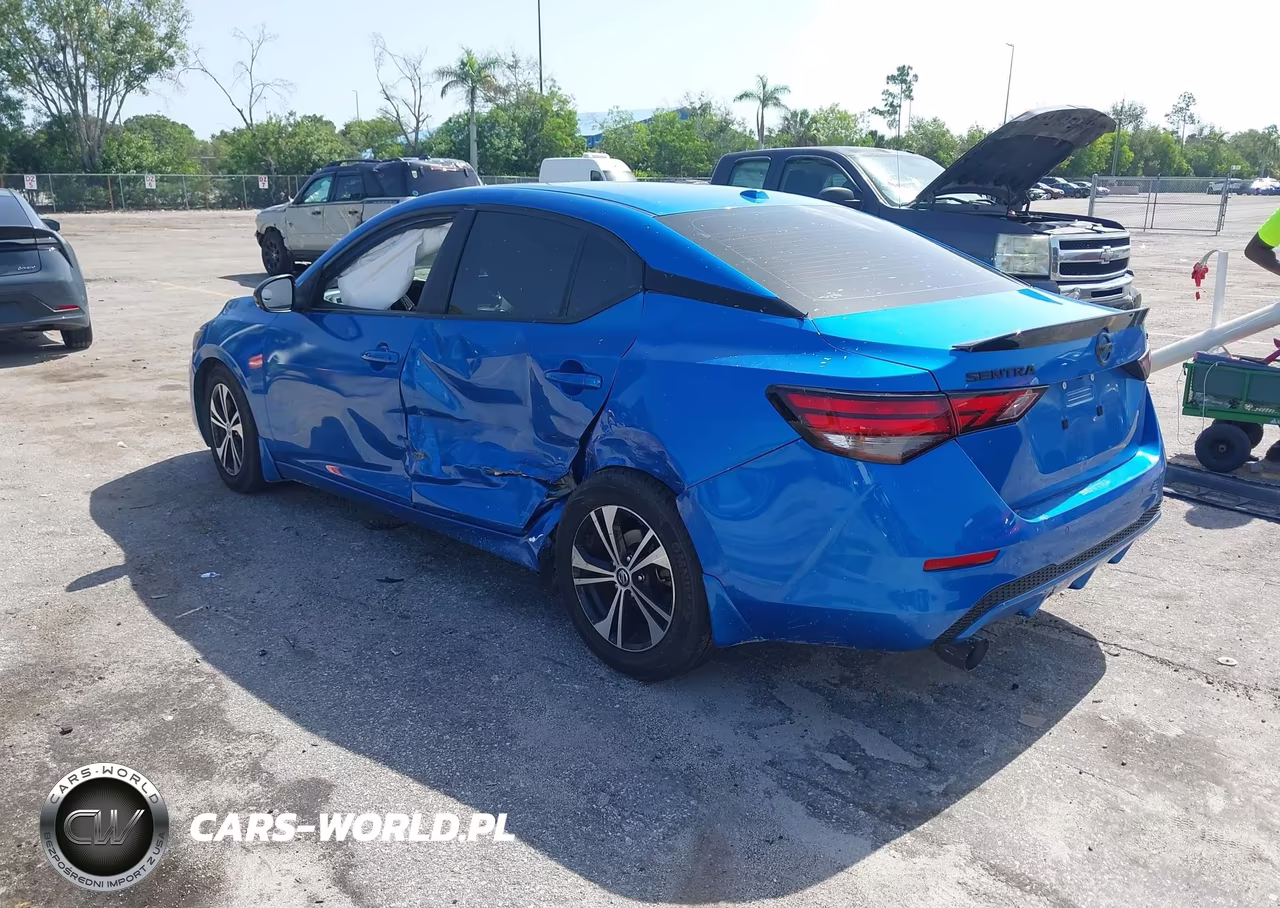 2020 Nissan Sentra Sv Xtronic Cvt VIN:3N1AB8CVXLY277255 - 3