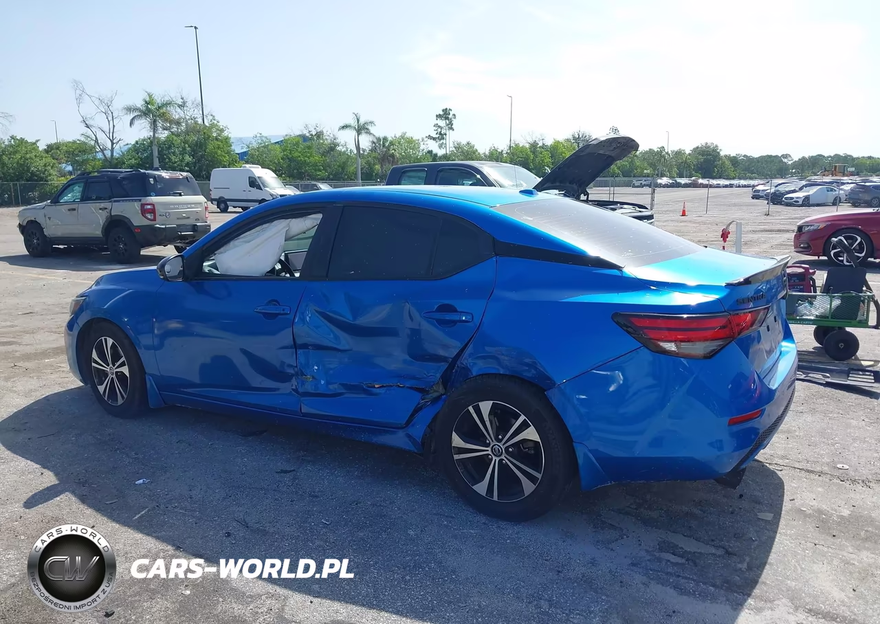 2020 Nissan Sentra Sv Xtronic Cvt VIN:3N1AB8CVXLY277255 - 6