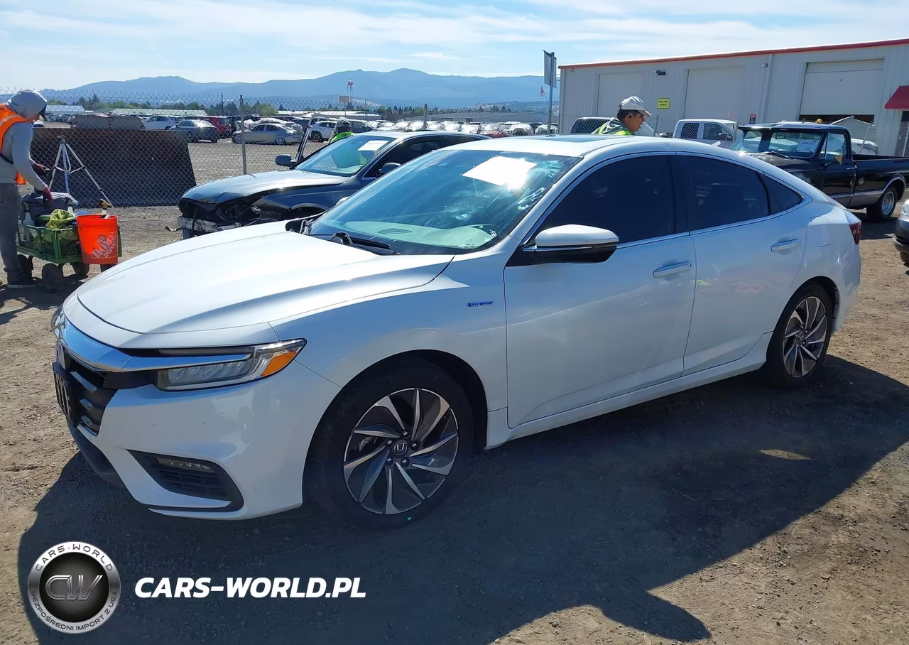2022 Honda Insight Touring VIN:19XZE4F96NE007586 - 2