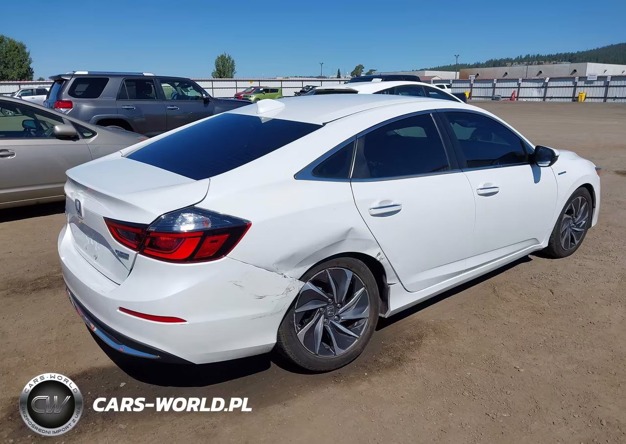 2022 Honda Insight Touring VIN:19XZE4F96NE007586 - 4