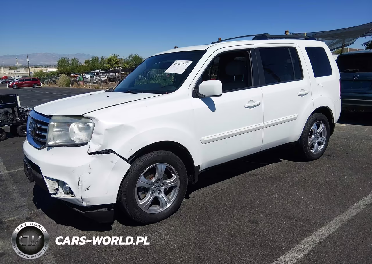 2014 Honda Pilot Ex-L VIN:5FNYF3H51EB015330 - 2
