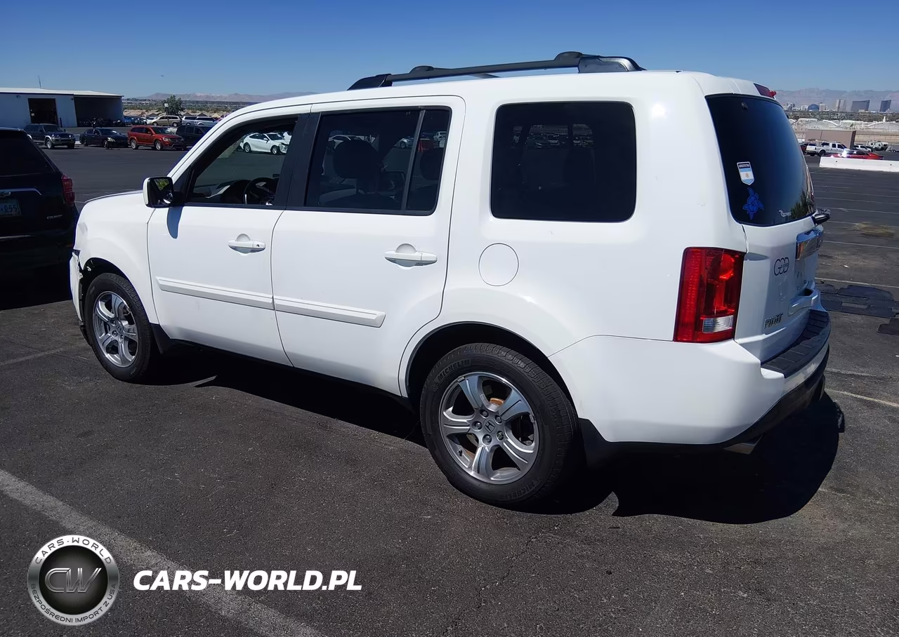 2014 Honda Pilot Ex-L VIN:5FNYF3H51EB015330 - 3