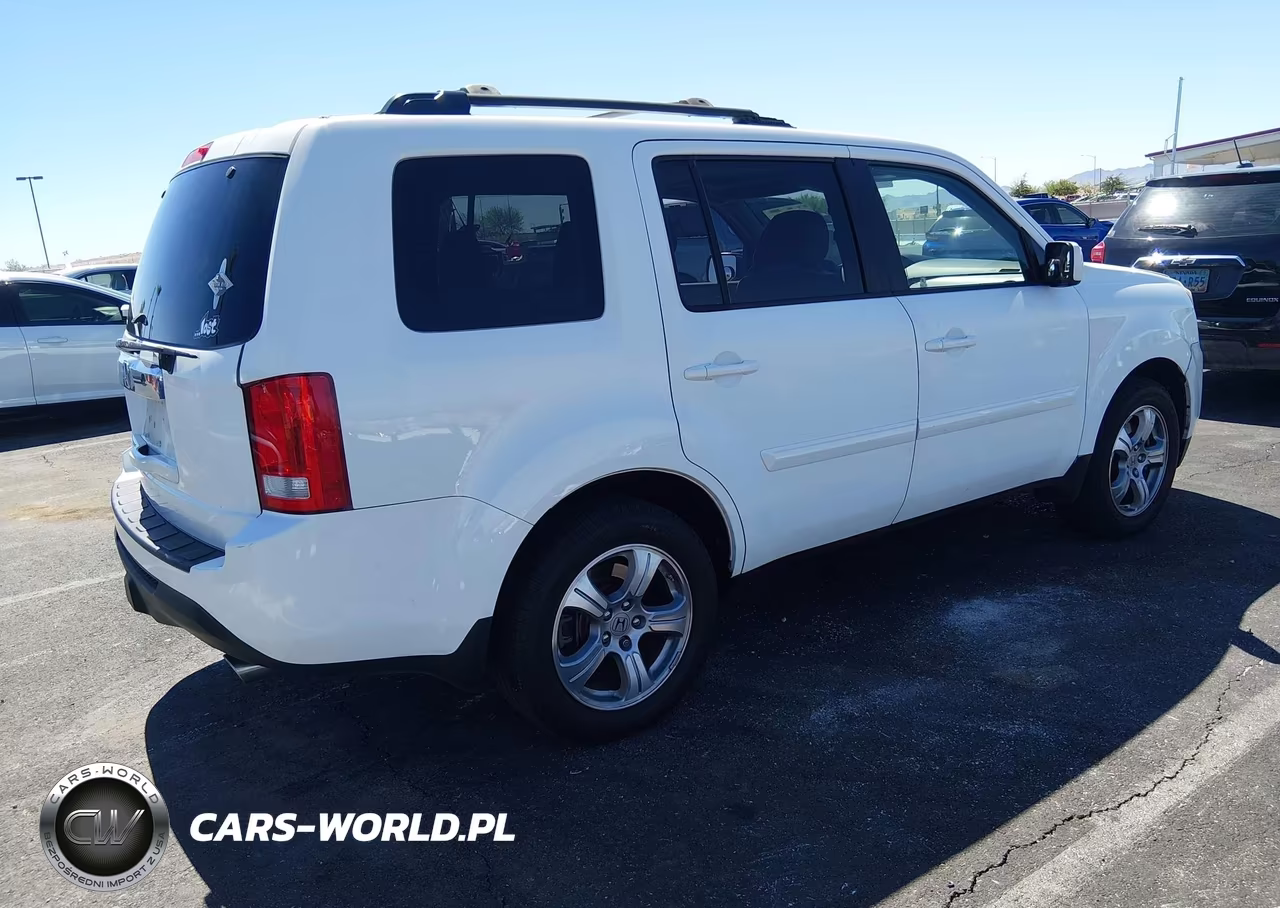 2014 Honda Pilot Ex-L VIN:5FNYF3H51EB015330 - 4