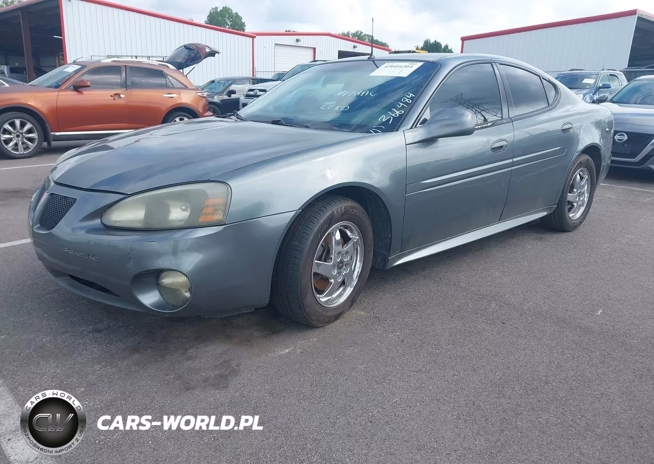 2004 Pontiac Grand Prix Gt2 VIN:2G2WS522341366484 - 2