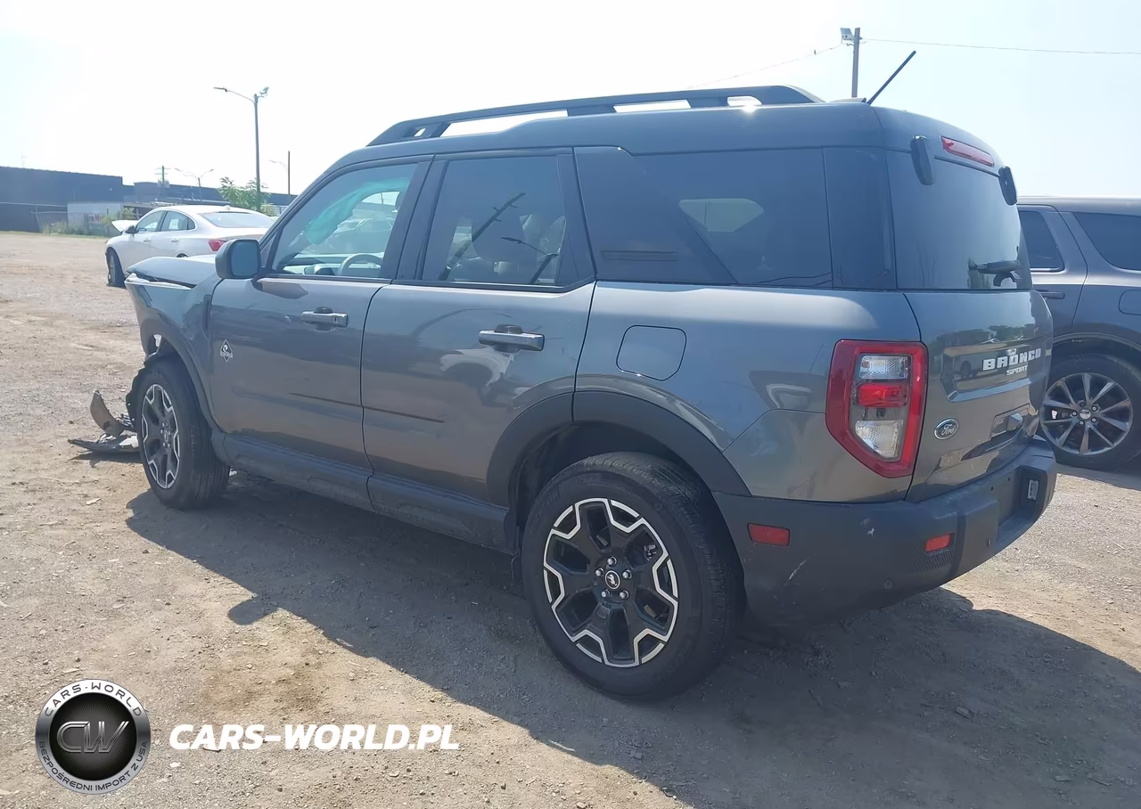 2025 Ford Bronco Sport Outer Banks VIN:3FMCR9CN8SRF79820 - 3