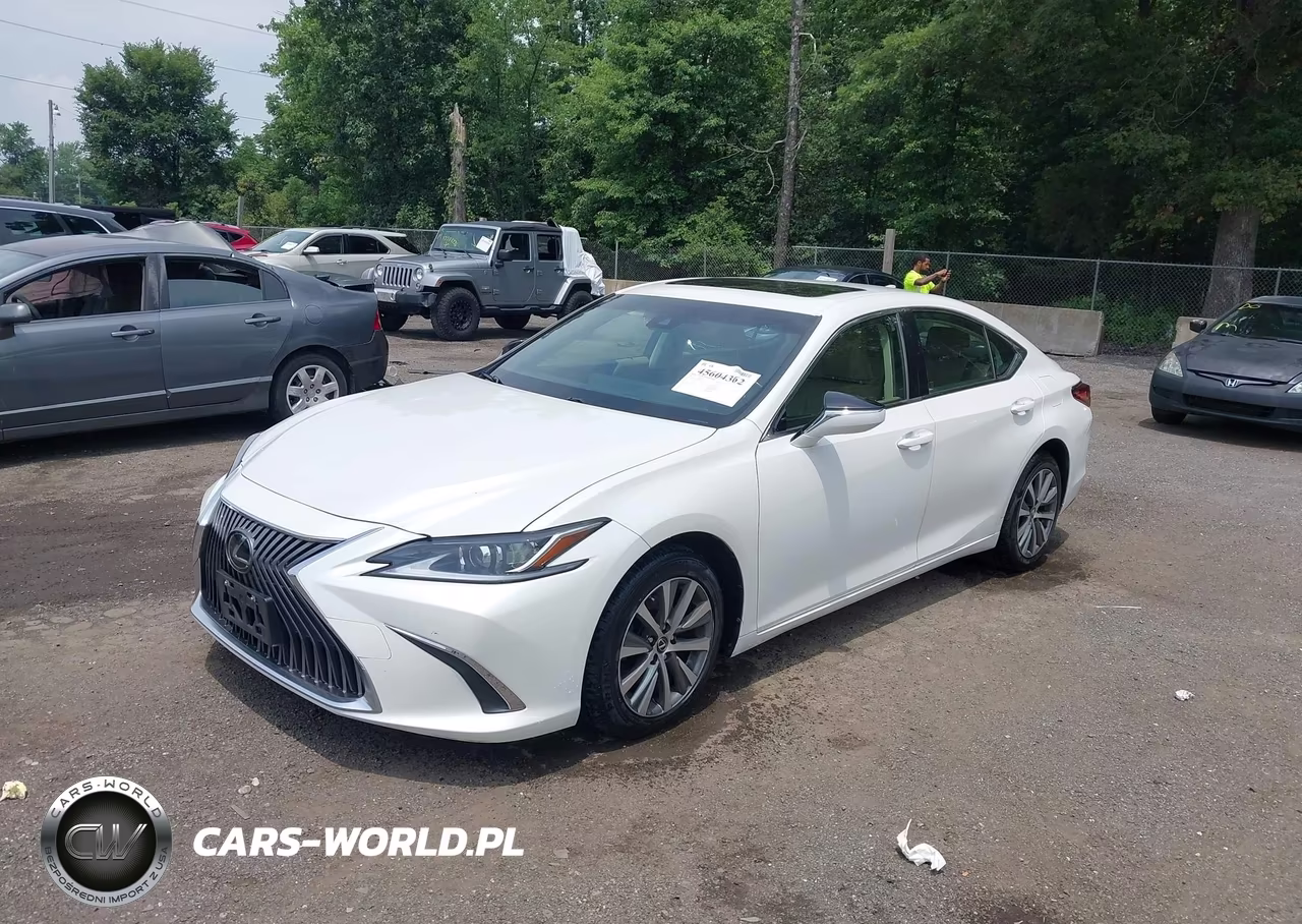2019 Lexus Es 350 VIN:JTHBZ1B19K2003625 - 2