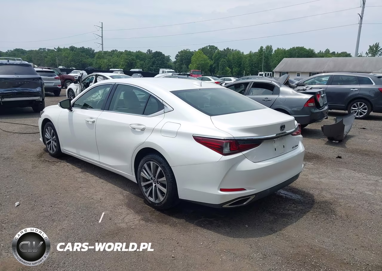 2019 Lexus Es 350 VIN:JTHBZ1B19K2003625 - 3