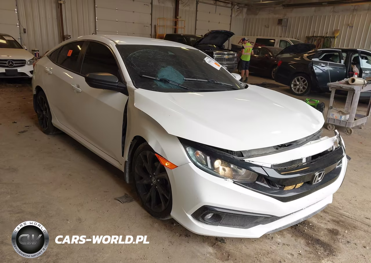 2020 Honda Civic Sport VIN:2HGFC2E82LH579117 - 6