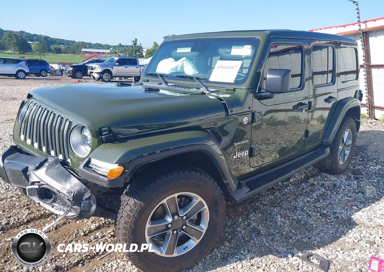 2021 Jeep Wrangler Unlimited Sahara VIN:1C4HJXEN6MW605995 - 2