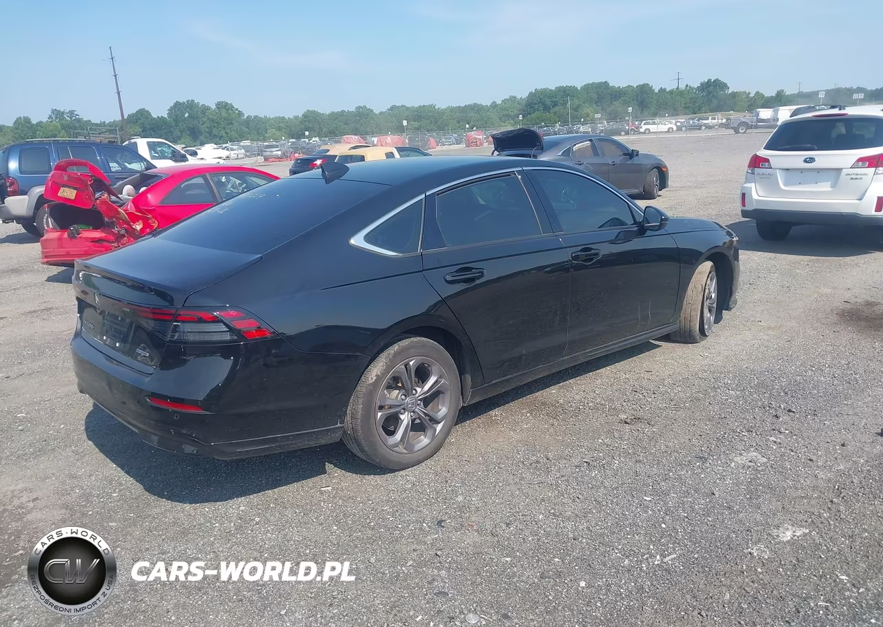 2025 Honda Accord Hybrid Ex-L VIN:1HGCY2F6XSA015956 - 4