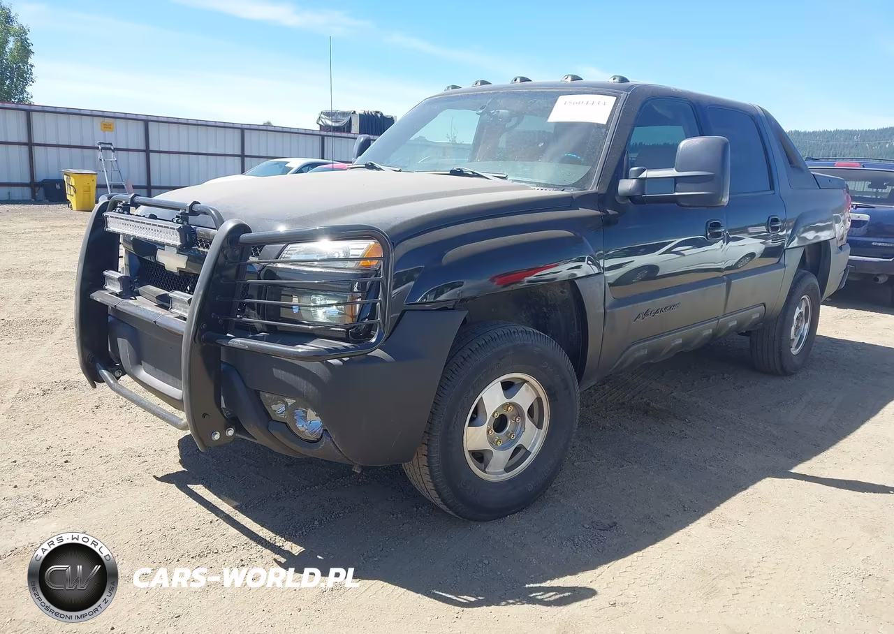 2002 Chevrolet Avalanche 1500 VIN:3GNEK13T12G175326 - 2