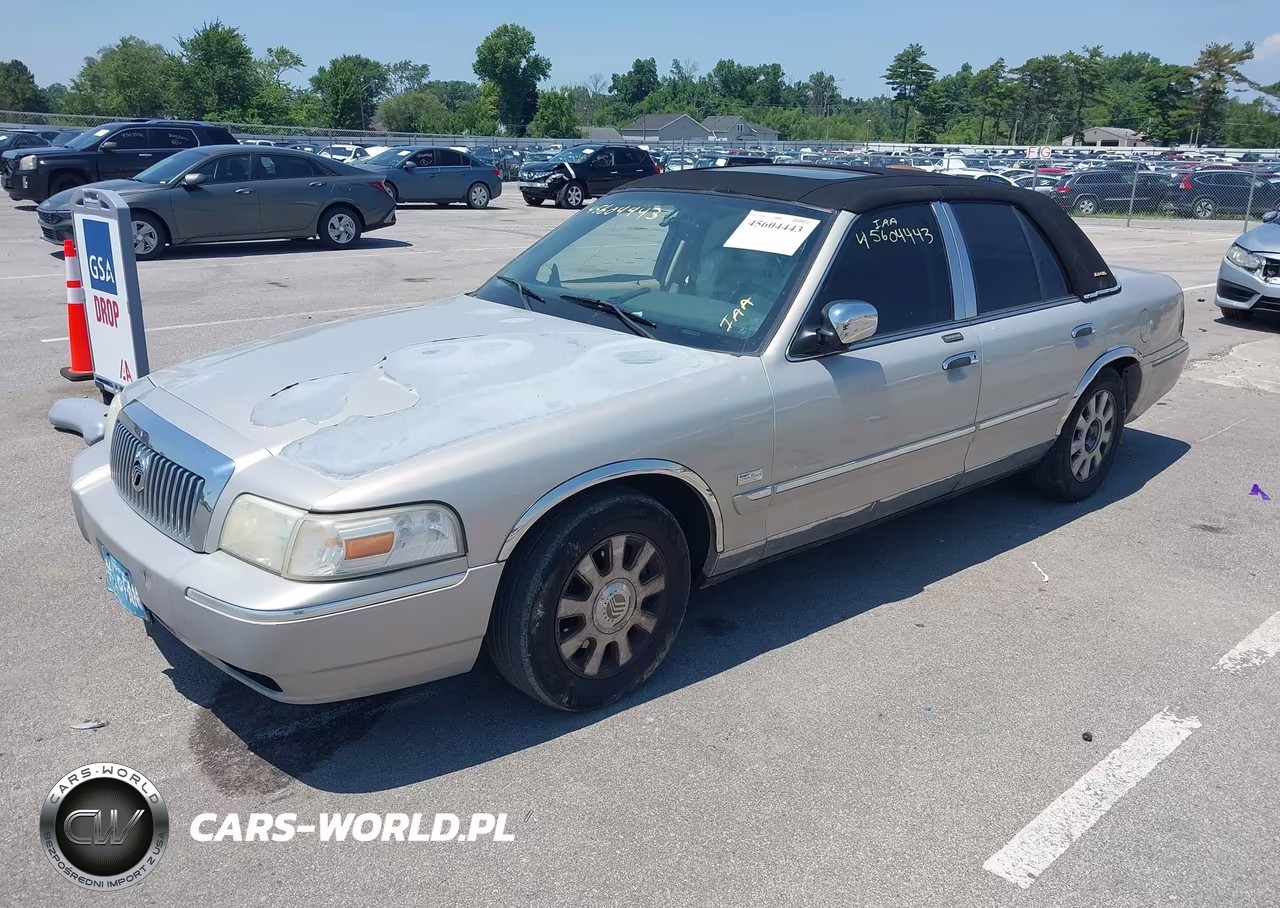 2007 Mercury Grand Marquis Ls VIN:2MEHM75W87X602717 - 2