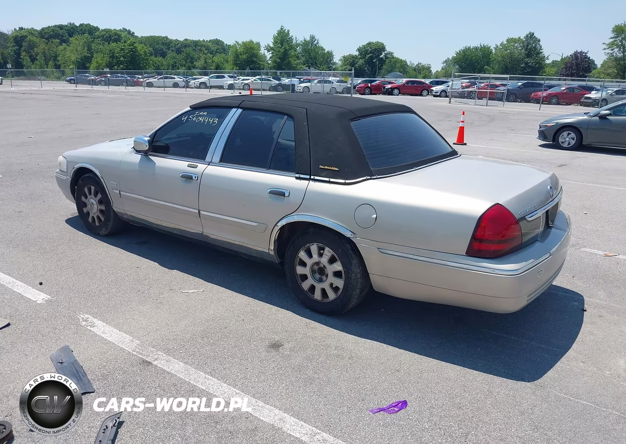 2007 Mercury Grand Marquis Ls VIN:2MEHM75W87X602717 - 3