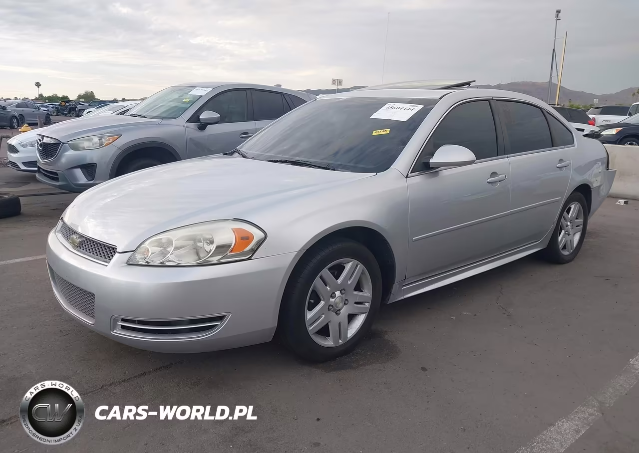 2012 Chevrolet Impala Lt VIN:2G1WG5E35C1230219 - 2