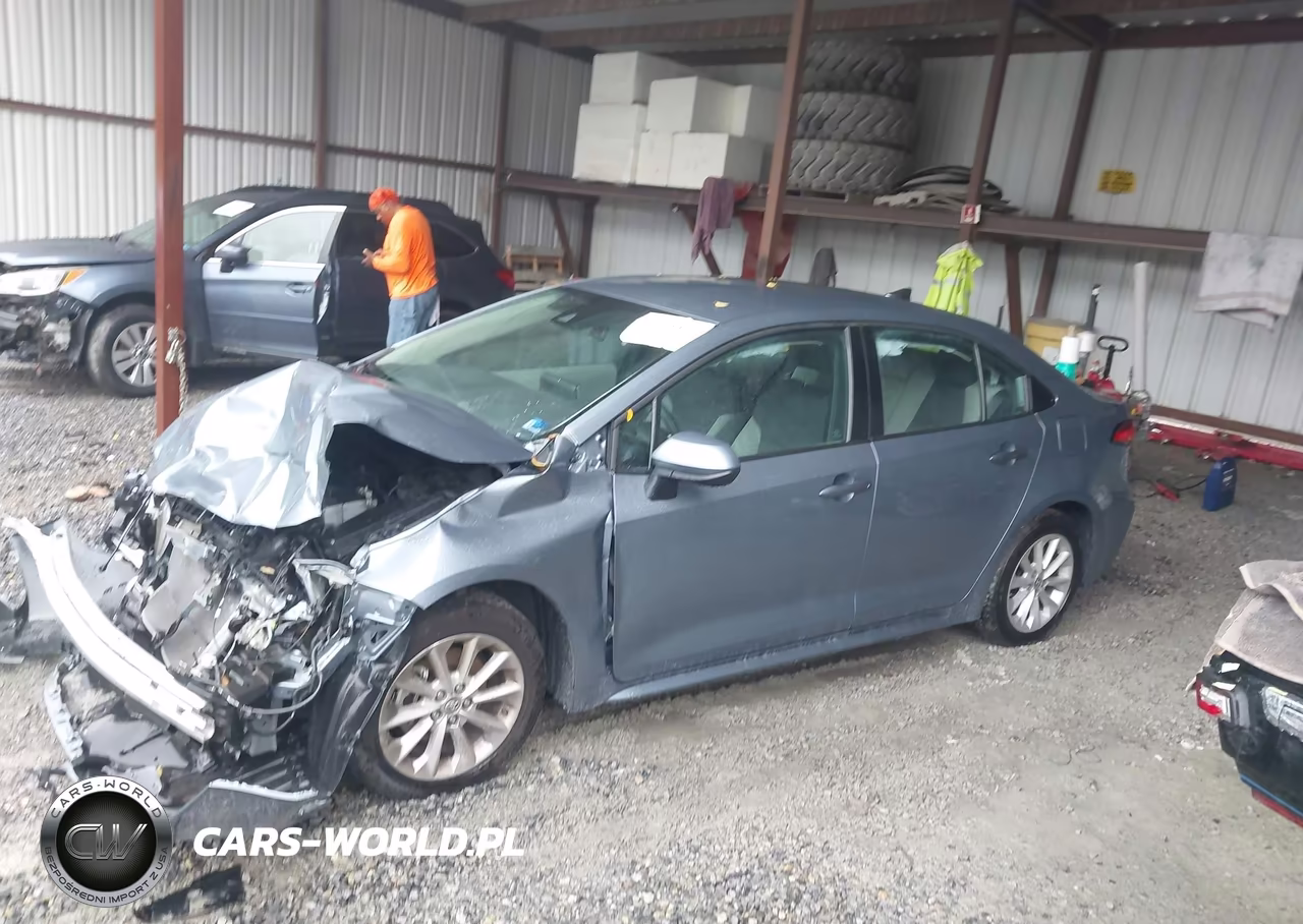 2021 Toyota Corolla Le VIN:5YFVPMAE4MP193221 - 2