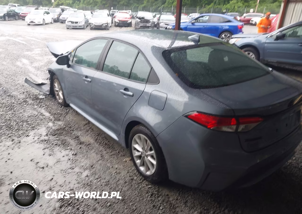 2021 Toyota Corolla Le VIN:5YFVPMAE4MP193221 - 3